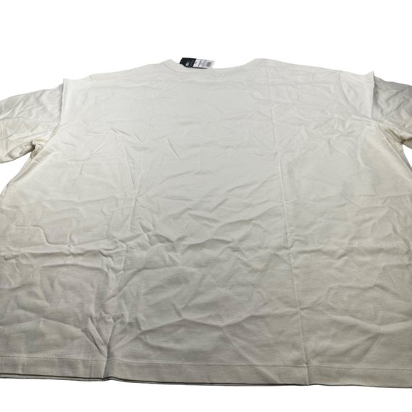 BCI Original Use Men's Size 4XL Short Sleeve Tee Shirt Cream New With Tags - Picture 2 of 12